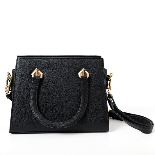 Ginza NY - Charm Handbag - Black - LuxeSavo