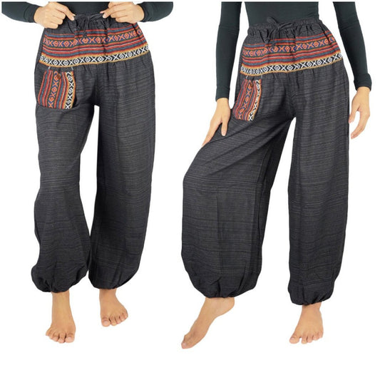 Cotton Women Tribal Boho Pants Hippie Pants